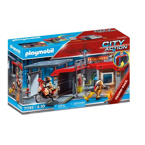 Playmobil City Action - Πυροσβεστικός σταθμός (71193)