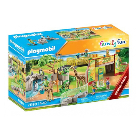Οικογενειακή διασκέδαση Playmobil - My Grand Zoo Experience (71190)