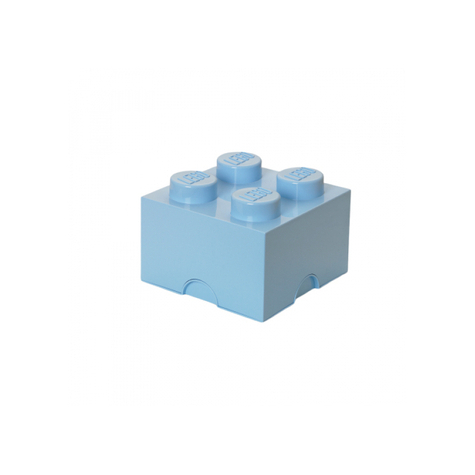 Τουβλάκι αποθήκευσης LEGO 4 LIGHT BLUE (40051736)