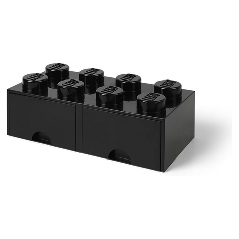 Συρτάρι αποθήκευσης τούβλων LEGO 8 ΜΑΥΡΟ (40061733)