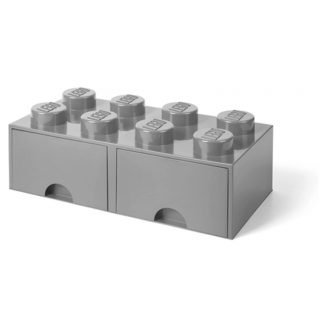 Συρτάρι αποθήκευσης τούβλων LEGO 8 ΓΚΡΙ (40061740)