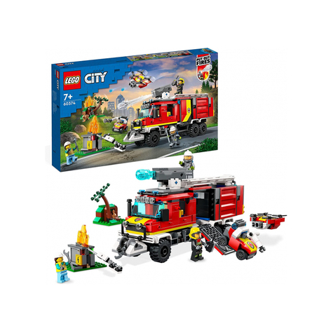 LEGO City - Όχημα Διοίκησης Πυροσβεστικής (60374)