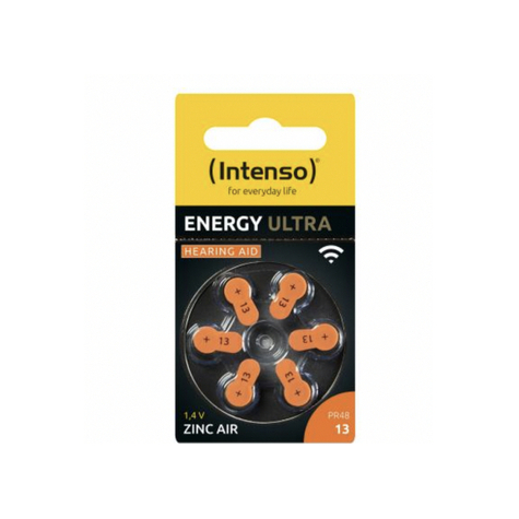 Intenso Energy Ultra A13 PR48 Button Cell f Hgere Blister των 6 7504426