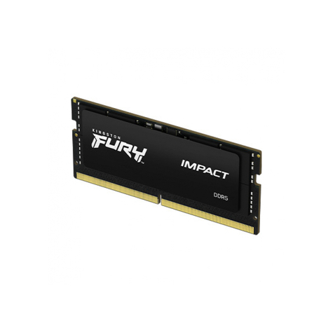 Kingston Fury Impact 32GB DDR5 4800MHZ CL38 SODIMM KF548S38IB-32