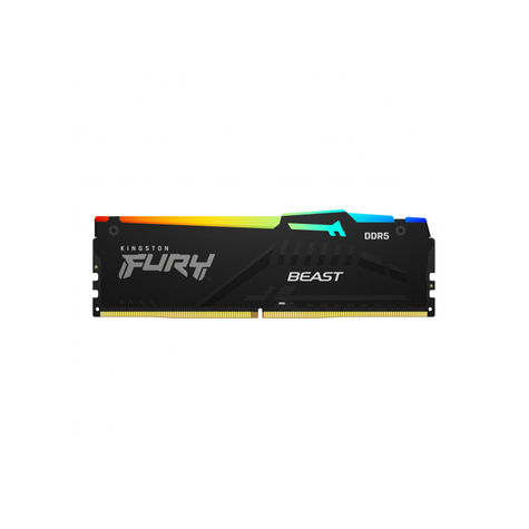 Kingston Fury Beast RGB 16GB DDR5 4800MT/s CL38 DIMM KF548C38BBA-16