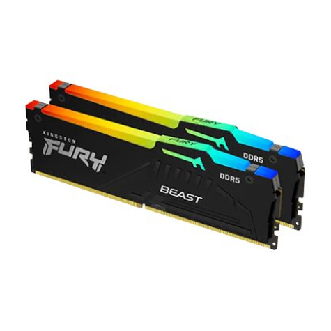 Kingston Fury Beast Kit 2 x 32GB DDR5 4800MT/s CL38 DIMM KF548C38BBAK2-64