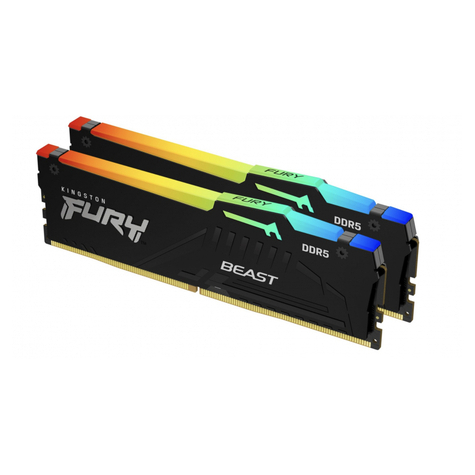 Κιτ Kingston Fury Beast 2 x 32GB DDR5 5200MT/s CL36 DIMM KF552C36BBEAK2-64