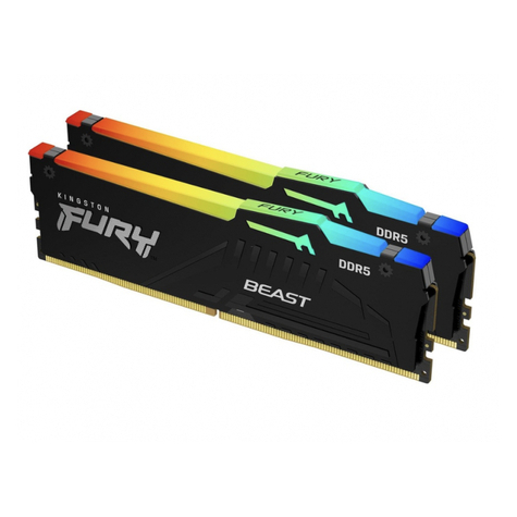 Κιτ Kingston Fury Beast 2 x 32GB DDR5 5600MT/s CL36 DIMM KF556C36BBEAK2-64