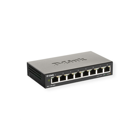 D-Link 8 θυρών Gigabit Smart Managed Switch DGS-1100-08V2/E