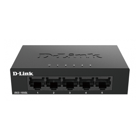 D-Link Διακόπτης επιφάνειας εργασίας 5 θυρών Gigabit χωρίς διαχείριση DGS-105GL/E