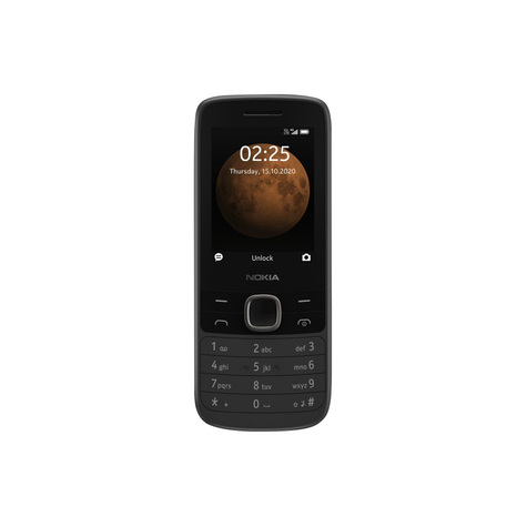 Nokia 225 2020 Dual SIM Μαύρο 16QENB01A26