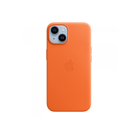 Δερμάτινη θήκη Apple iPhone 14 με MagSafe Πορτοκαλί MPP83ZM/A
