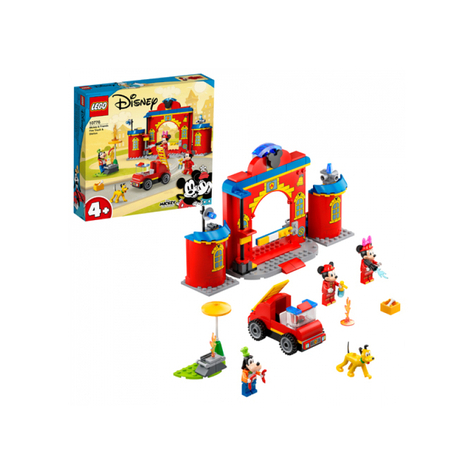 LEGO Disney - Πυροσβεστικός σταθμός και πυροσβεστικό όχημα του Μίκυ (10776)