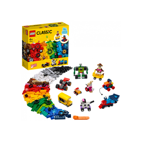 LEGO Classic - Κουτί με τούβλα, 653 κομμάτια (11014)