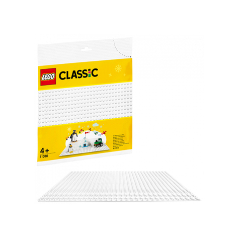 Πλάκα κατασκευής LEGO Classic - Wei 32x32 (11010)