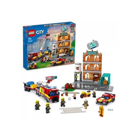LEGO City - Πυροσβεστική με πυροσβεστική (60321)