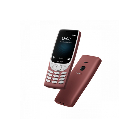 Nokia 8210 4G Κόκκινο τηλέφωνο NO8210-R4G