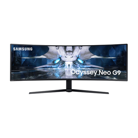 Οθόνη Samsung Odyssey Neo G9 QLED 49 ιντσών - LS49AG950NUXEN