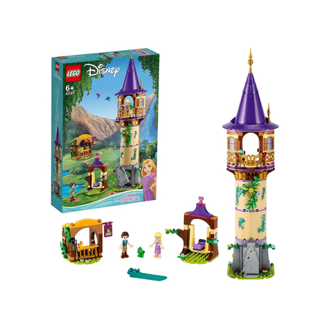 LEGO Disney - Πύργος της πριγκίπισσας Ραπουνζέλ (43187)