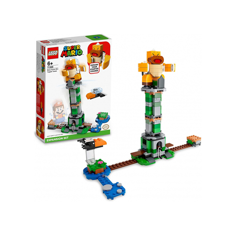 Σετ επέκτασης LEGO Super Mario - Πύργος κλίσης με αφεντικό αδερφό σούμο (71388)