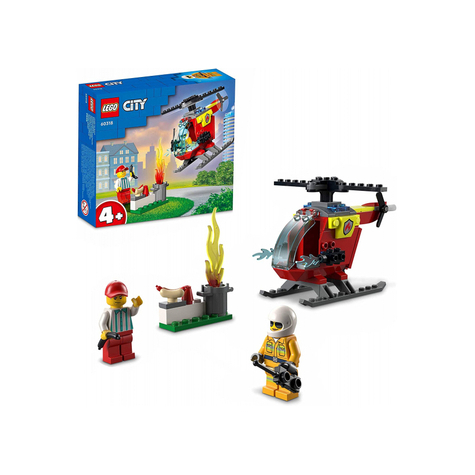 LEGO City - Ελικόπτερο Πυροσβεστικής (60318)