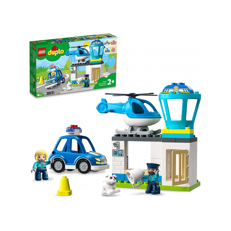 LEGO duplo - Αστυνομικός σταθμός με ελικόπτερο (10959)