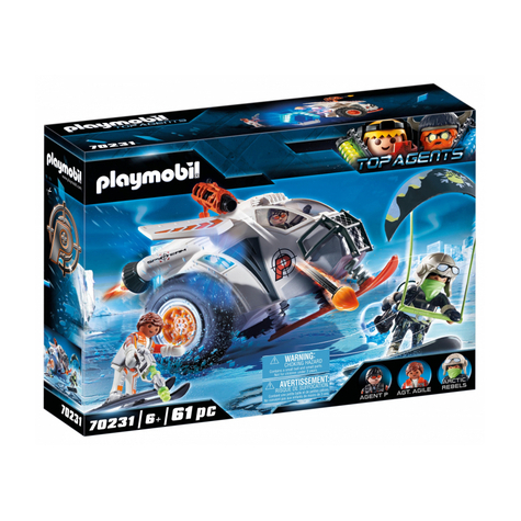 Playmobil Top Agents - Ομάδα κατασκόπων Snow Glider (70231)