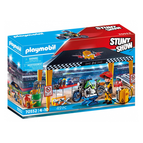 Playmobil Stunt Show - Σκηνή εργαστηρίου (70552)