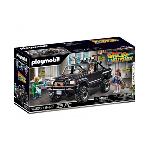 Playmobil Επιστροφή στο μέλλον - Το φορτηγάκι του Μάρτι (70633)