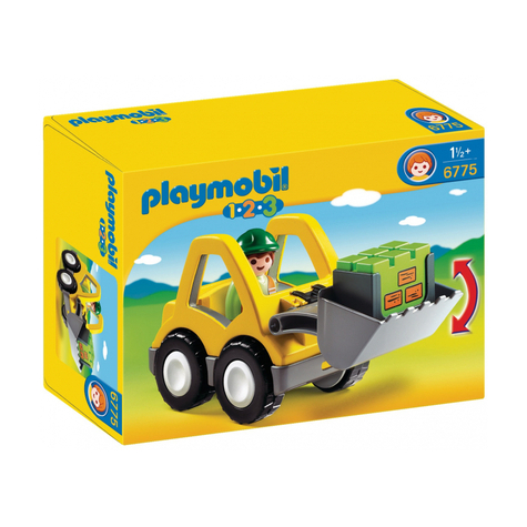 Playmobil 1.2.3 - Τροχοφόρος φορτωτής (6775)
