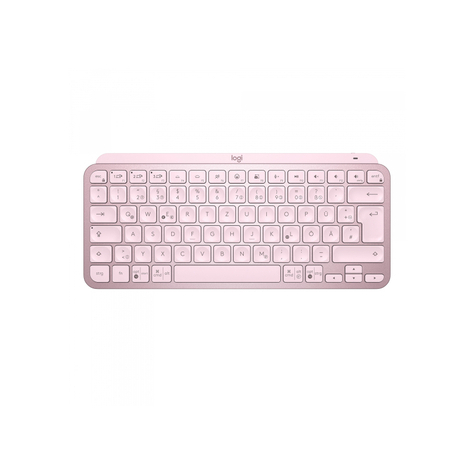 Μίνι πληκτρολόγιο Bluetooth LogitechMX Keys - Ροζ με οπίσθιο φωτισμό - 920-010481