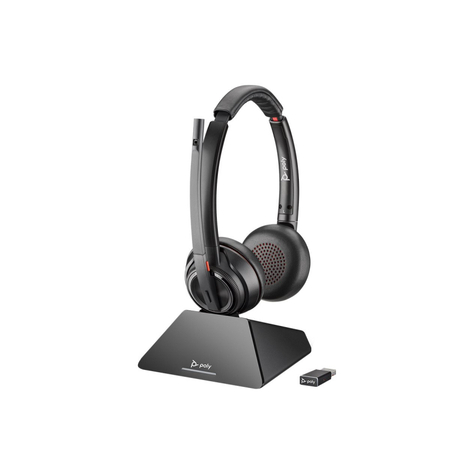 Ακουστικά Poly DECT Savi 8220-M UC binaural USB-C - 209814-02