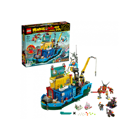 LEGO Monkie Kid - Βάση μυστικής ομάδας Monkie Kids (80013)