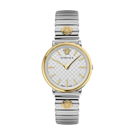 Versace VE8104922 V-Circle γυναικείο ρολόι
