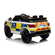 kinderfahrzeug - elektro auto polizei rr002 - 12v7ah akku,2 motoren- 2,4ghz fernsteuerung, mp3+sirene
